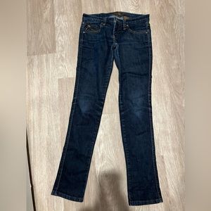Frankie B. Jeans, heart zipper pocket jeans size 26